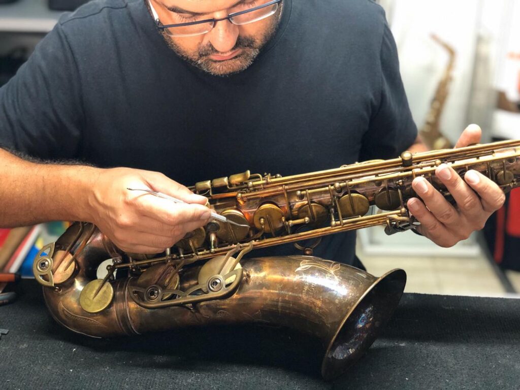 Óscar Egea saxofón